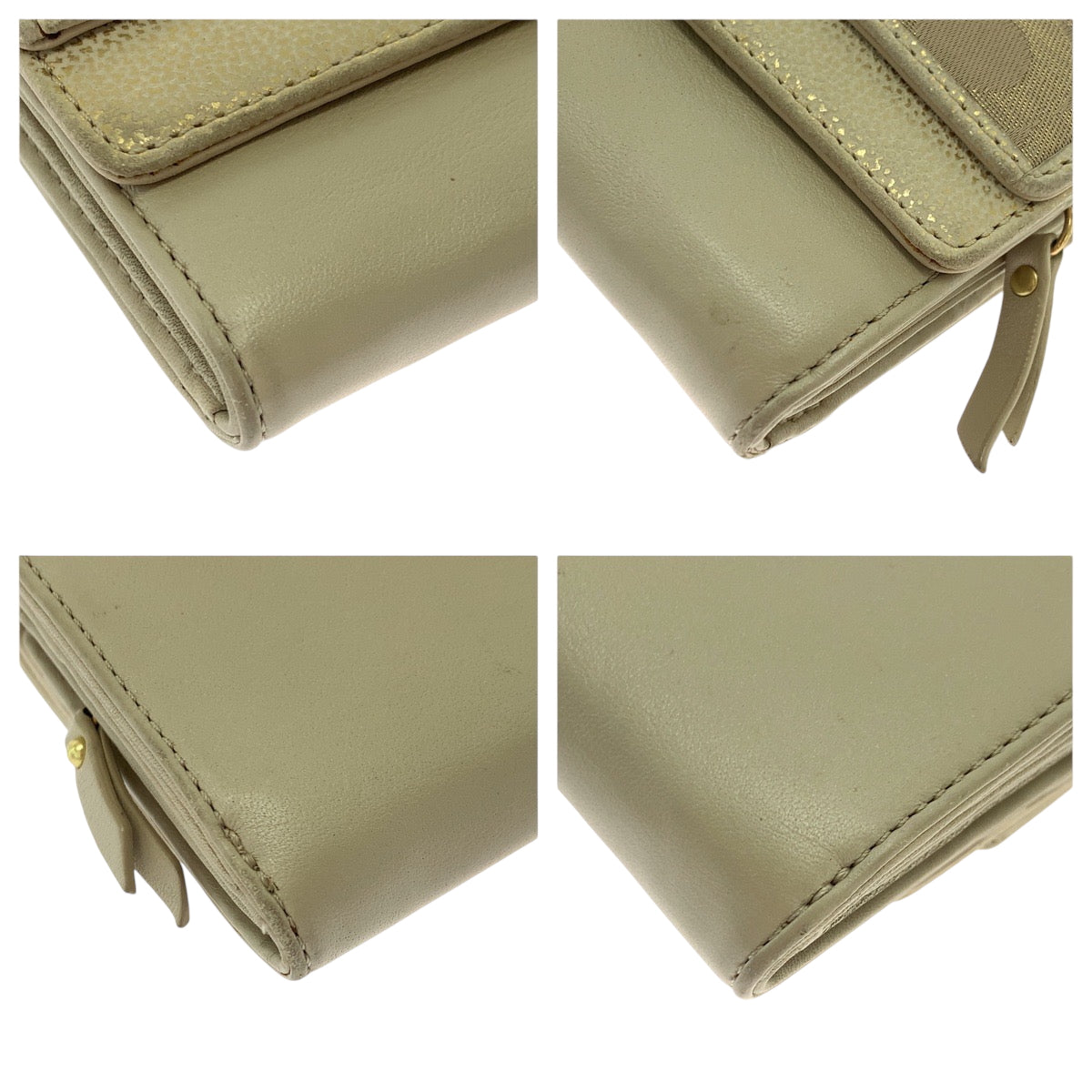 19303
COACH コーチ シグネチャー ベージュ ゴールド ゴールド金具 キャンバス 長財布 ロングウォレット  レディース AB1