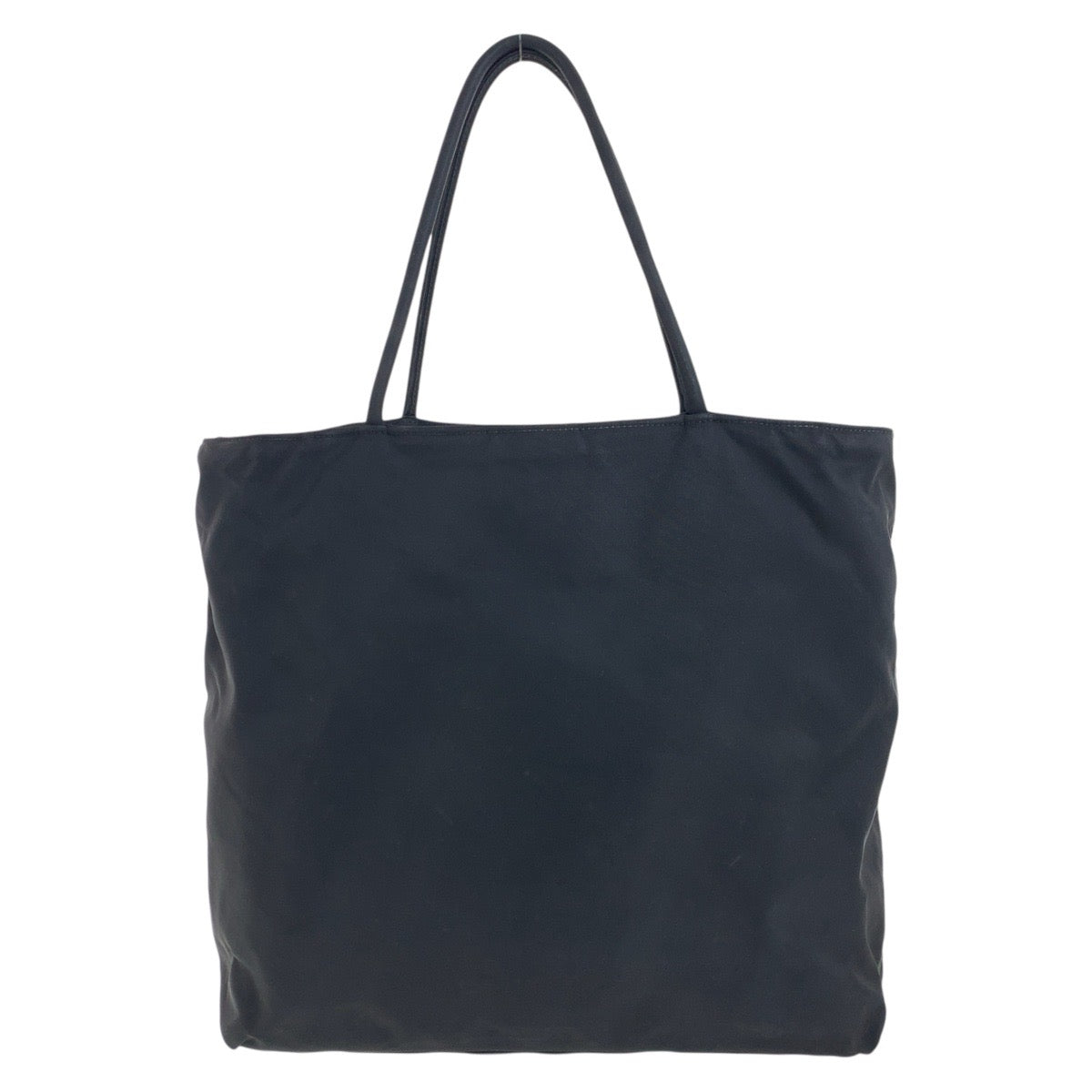 19123
PRADA プラダ テスート 三角ロゴプレート ブラック 黒 シルバー金具 ナイロン  トートバッグ ハンドバッグ  レディース ABP34