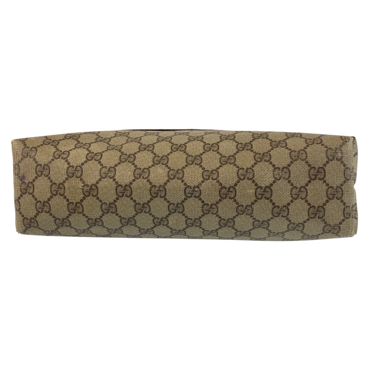 19125
GUCCI グッチ ヴィンテージ シェリーライン オールドグッチ ベージュ ブラウン ゴールド金具 GGスプリームキャンバス / レザー 39 02 003 トートバッグ ショルダーバッグ  レディース AB20