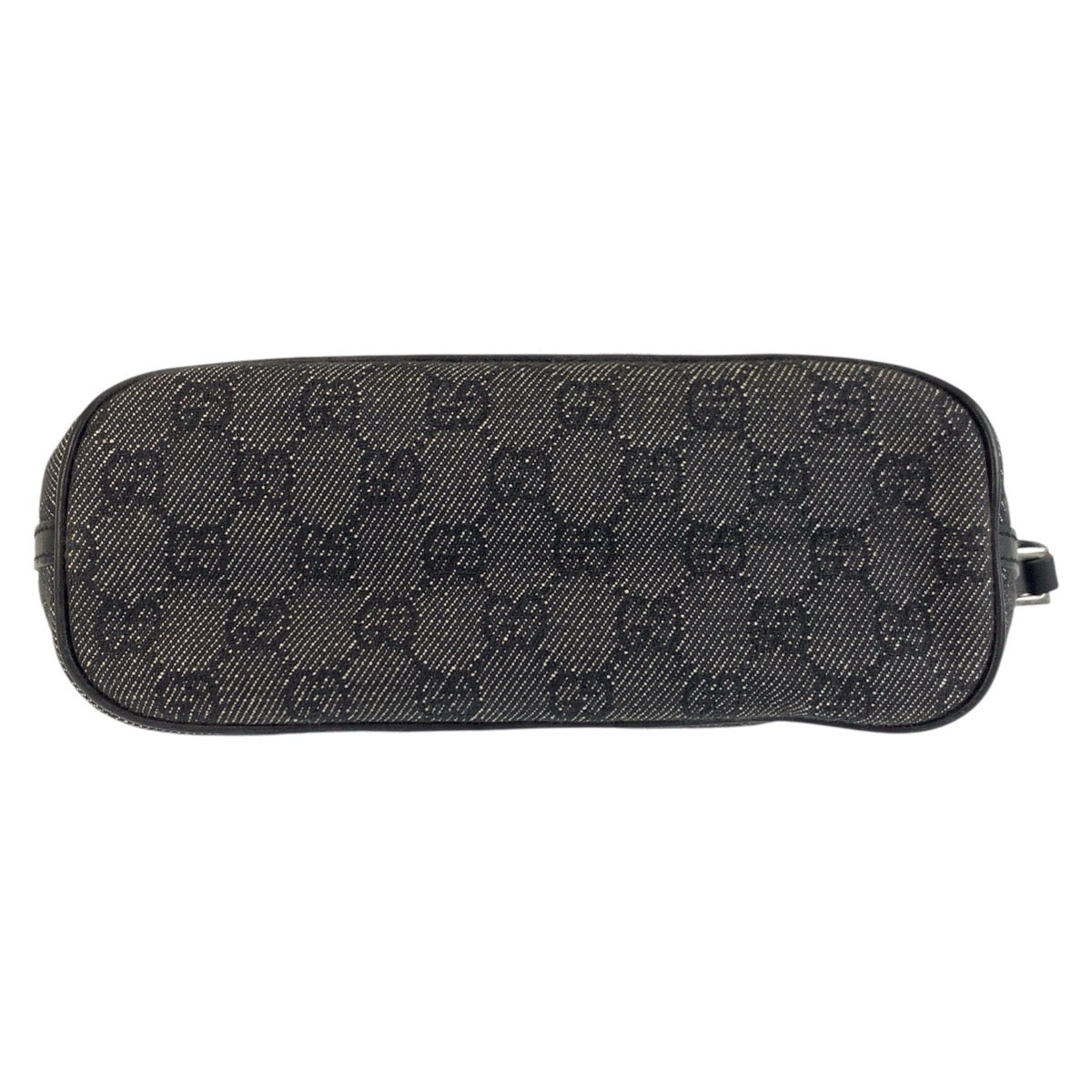 19126
GUCCI グッチ ブラック 黒 シルバー金具 GGキャンバス / レザー 07198 ハンドバッグ アクセサリーポーチ レディース ABP36