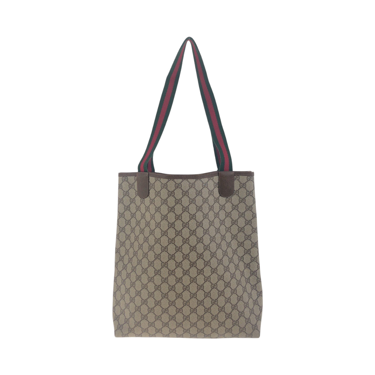 19134
GUCCI グッチ ヴィンテージ オールドグッチ シェリーライン ベージュ ブラウン ゴールド金具 GGスプリームキャンバス 40 02 003 トートバッグ ショルダーバッグ レディース AB20