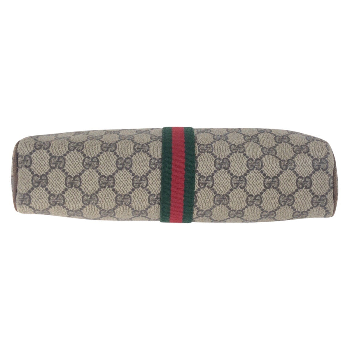 19136
GUCCI グッチ ヴィンテージ オールドグッチ シェリーライン ベージュ ブラウン ゴールド金具 GGスプリームキャンバス 001 312 0470 クラッチバッグ セカンドバッグ  メンズ AB11