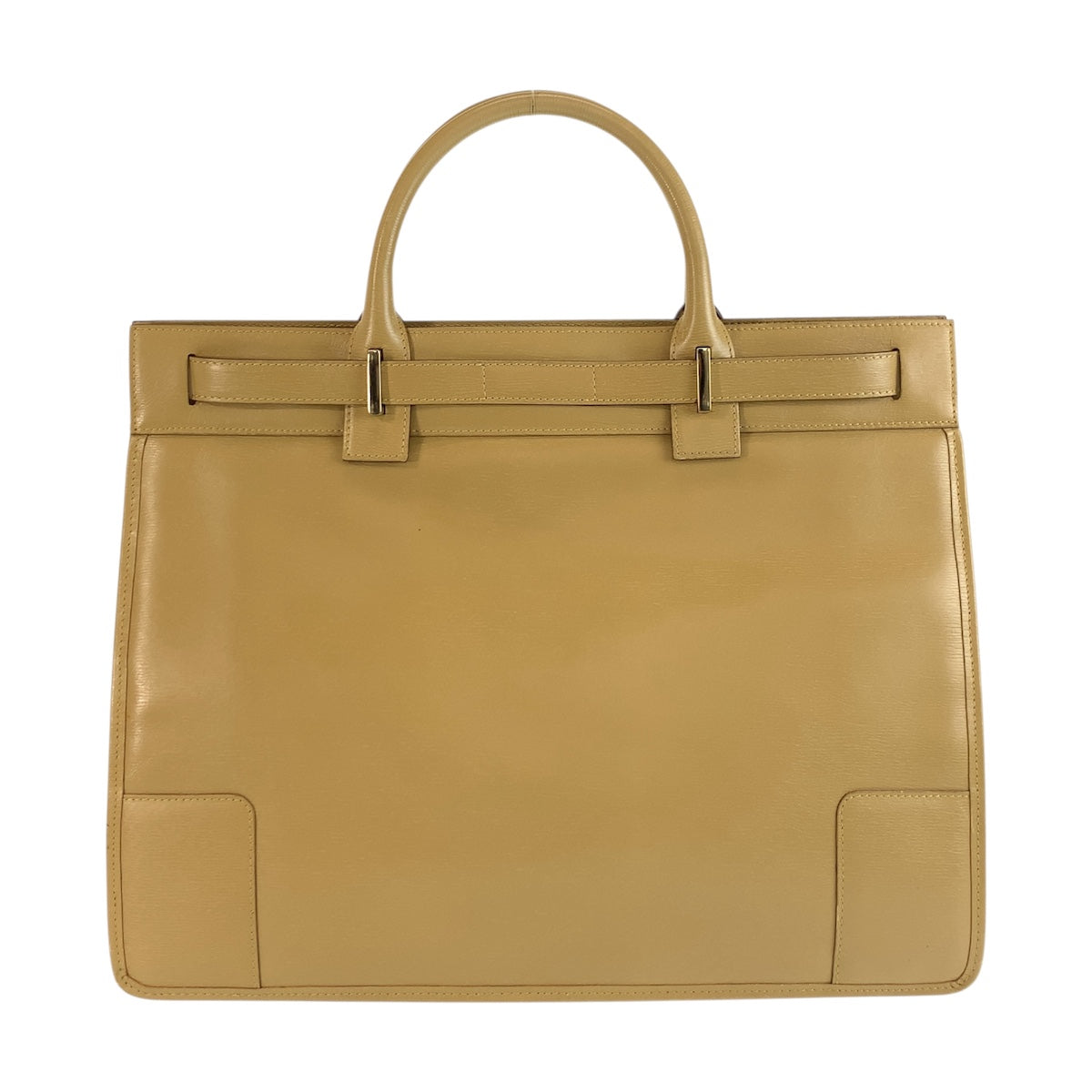 19143
GUCCI グッチ ベージュ ゴールド金具 レザー 002 1090 ビジネスバッグ トートバッグ レディース ABP29