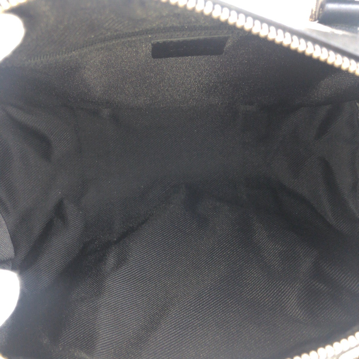19156
GUCCI グッチ ブラック 黒 グレー ゴールド金具 GGキャンバス / レザー 000 0851 ハンドバッグ ミニボストンバッグ レディース AB38