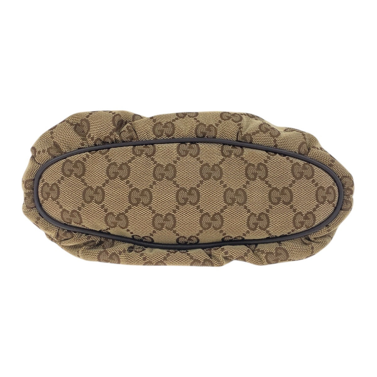 19167
GUCCI グッチ シェリーライン ベージュ ゴールド金具 GGキャンバス / レザー 224098 ハンドバッグ アクセサリーポーチ  レディース A43