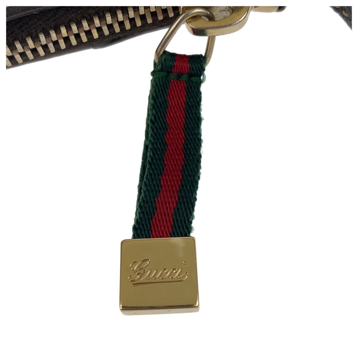 19167
GUCCI グッチ シェリーライン ベージュ ゴールド金具 GGキャンバス / レザー 224098 ハンドバッグ アクセサリーポーチ  レディース A43