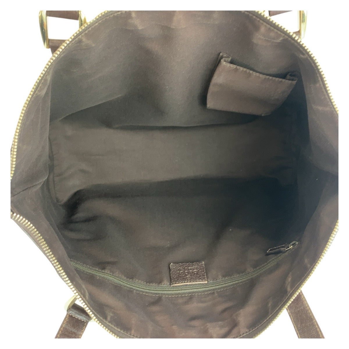 19170
GUCCI グッチ アビー ベージュ ブラウン ゴールド金具 GGキャンバス / レザー 141470 トートバッグ ショルダーバッグ  レディース AB20