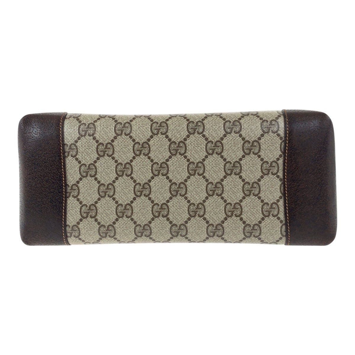 19171
GUCCI グッチ ヴィンテージ オールドグッチ ベージュ ブラウン ゴールド金具 GGスプリームキャンバス ハンドバッグ ショルダーバッグ  レディース ABP36