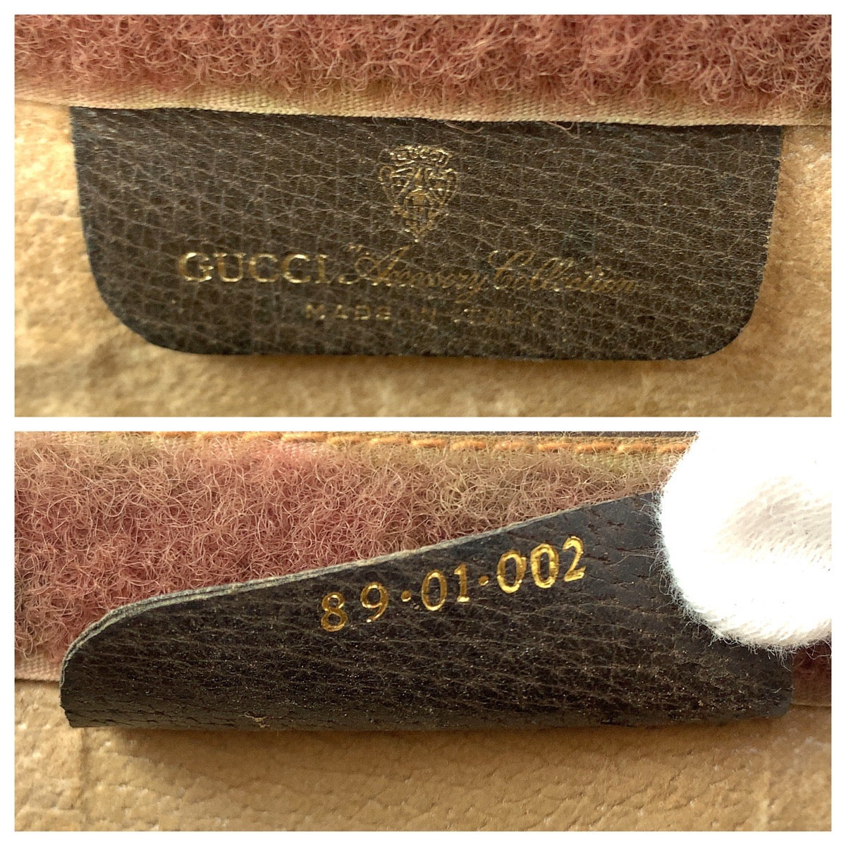 19174
GUCCI グッチ ヴィンテージ オールドグッチ シェリーライン ベージュ ブラウン レッド グリーン GGスプリームキャンバス 89 01 002 クラッチバッグ セカンドバッグ  レディース AB20