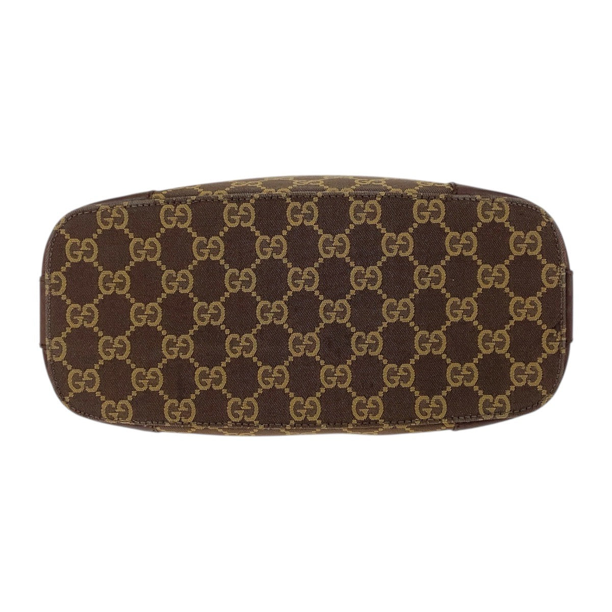 19177
GUCCI グッチ ホーボー ブラウン ゴールド金具 GGキャンバス / レザー 001 4204 ショルダーバッグ ハンドバック レディース AB34