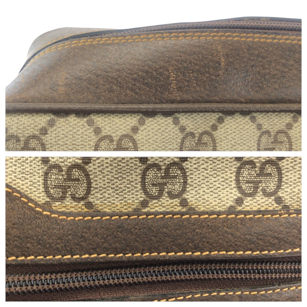 19183
GUCCI グッチ ヴィンテージ オールドグッチ シェリーライン ベージュ ブラウン ゴールド金具 GGスプリームキャンバス / レザー 72 001 4071 斜め掛け ショルダーバッグ レディース AB43