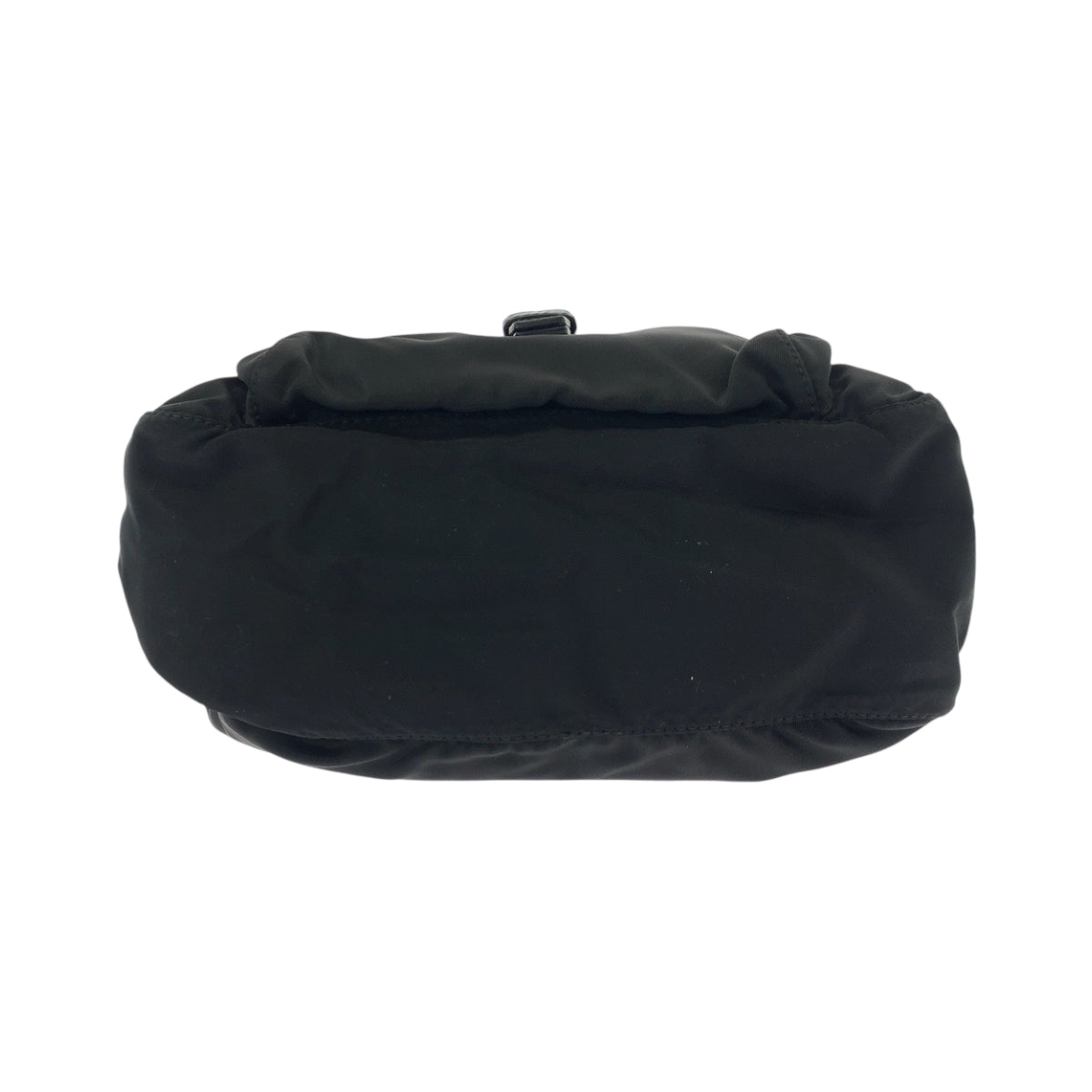 19190
PRADA プラダ テスート 三角ロゴプレート ブラック 黒 シルバー金具 ナイロン BT8994 ショルダーバッグ ポシェット  メンズ ABP36