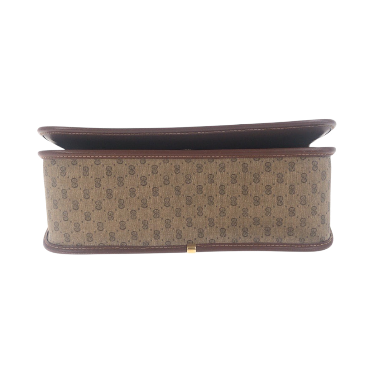 19191
GUCCI グッチ オールドグッチ シェリーライン ブラウン ゴールド金具 レザー 001 103 0551 ショルダーバッグ ポシェット レディース ABP45