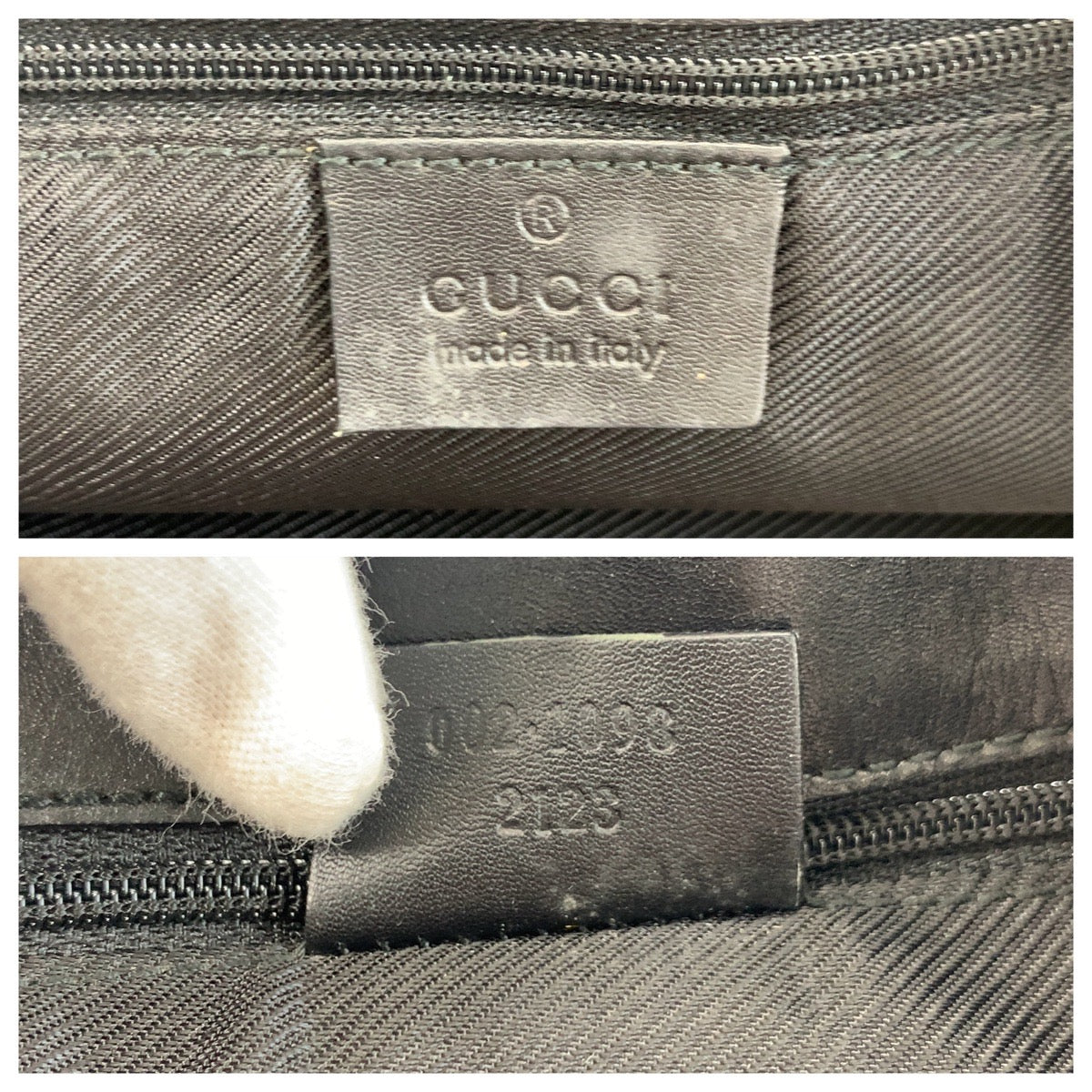 19194
GUCCI グッチ ベージュ ブラック ゴールド金具 GGキャンバス / レザー 002 1098 トートバッグ ショルダーバッグ レディース ABP34