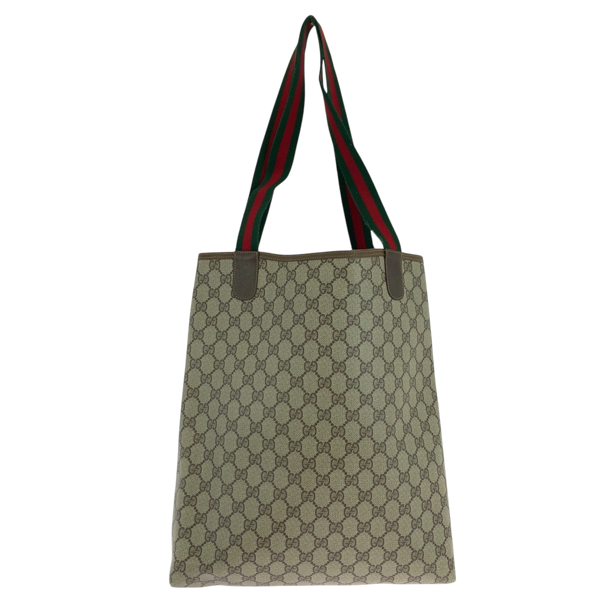 19199
GUCCI グッチ オールドグッチ シェリーライン ベージュ ブラウン レッド グリーン GGスプリームキャンバス 40 02 003 トートバッグ ショルダーバッグ  レディース AB20