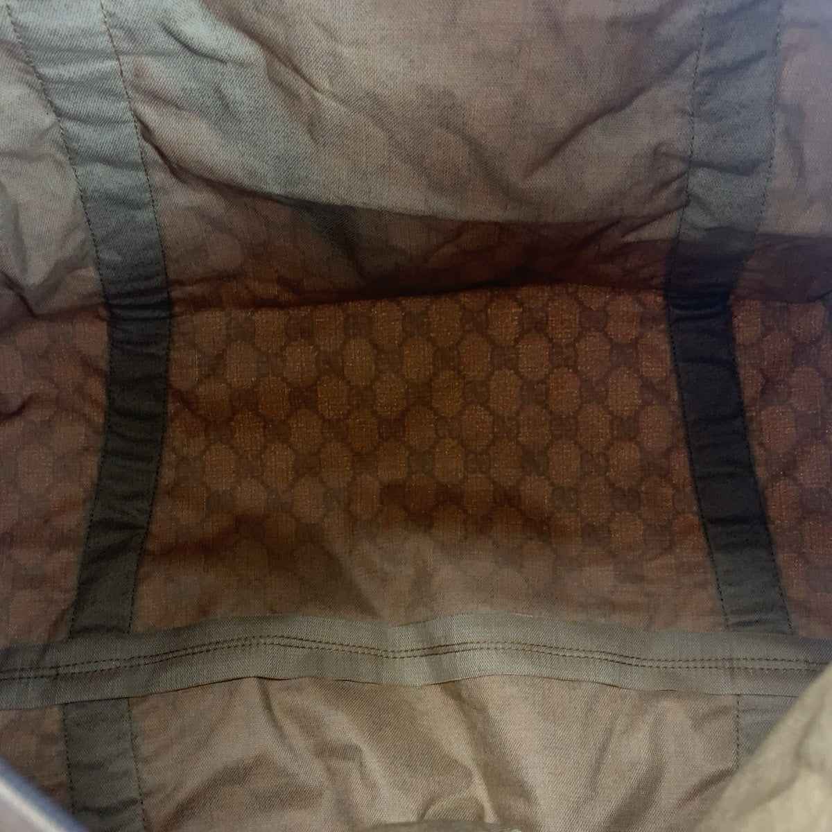 19209
GUCCI グッチ ヴィンテージ オールドグッチ シェリーライン ベージュ グリーン レッド GGスプリームキャンバス 012 404 0282 ボストンバッグ ハンドバッグ メンズ ABP41