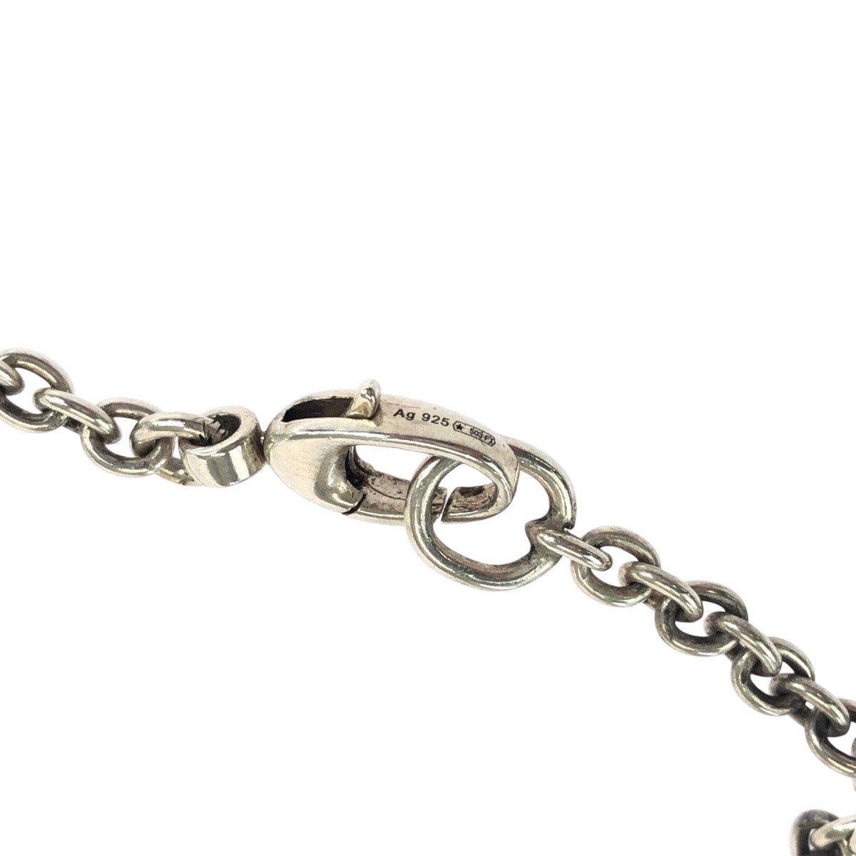 19214
GUCCI グッチ インターロッキング シルバー SV925 シルバー ネックレス  メンズ A15