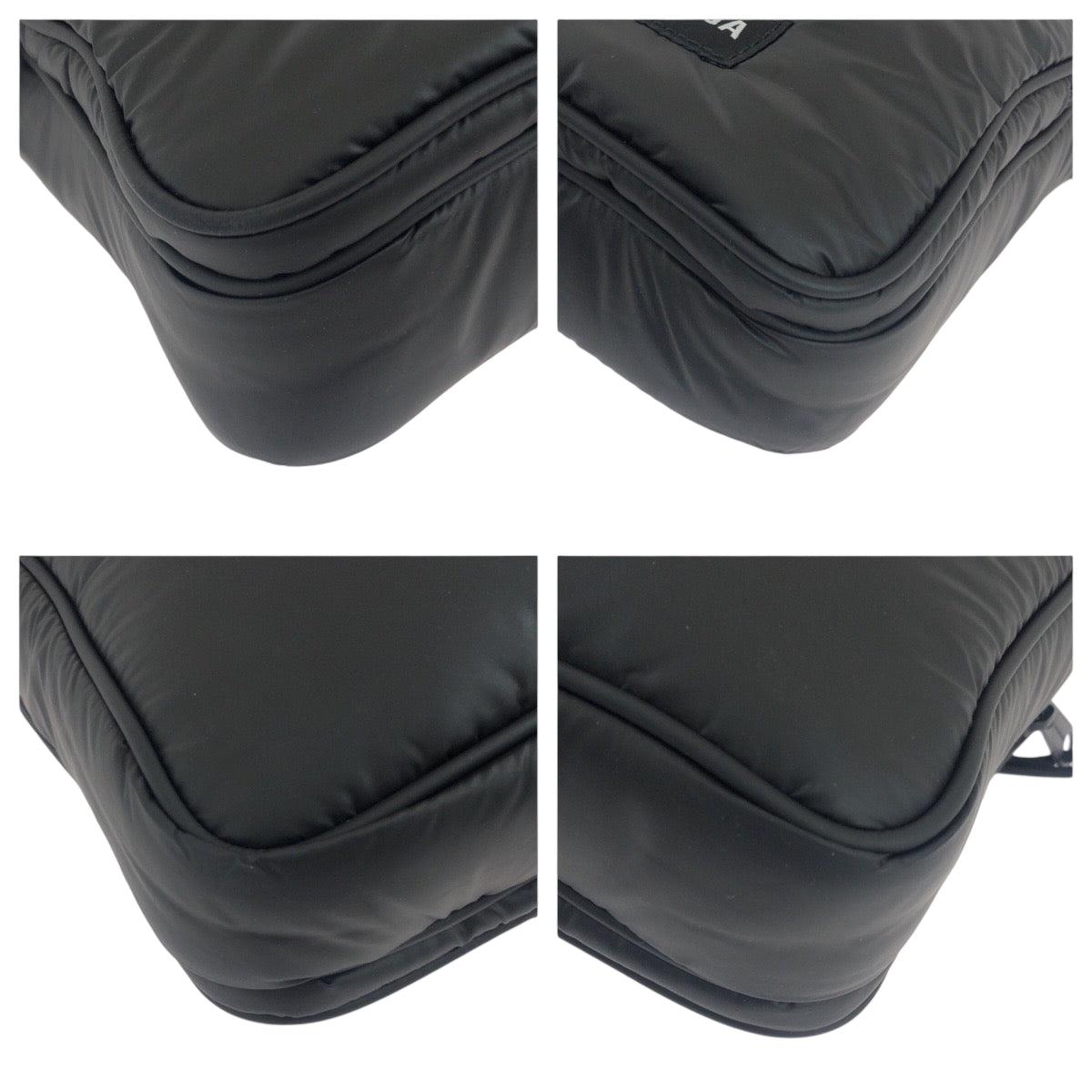 19224
BALENCIAGA バレンシアガ ロゴ ブラック 黒 ブラック金具 ナイロン 719036 1000 ショルダーバッグ ポシェット メンズ SA82