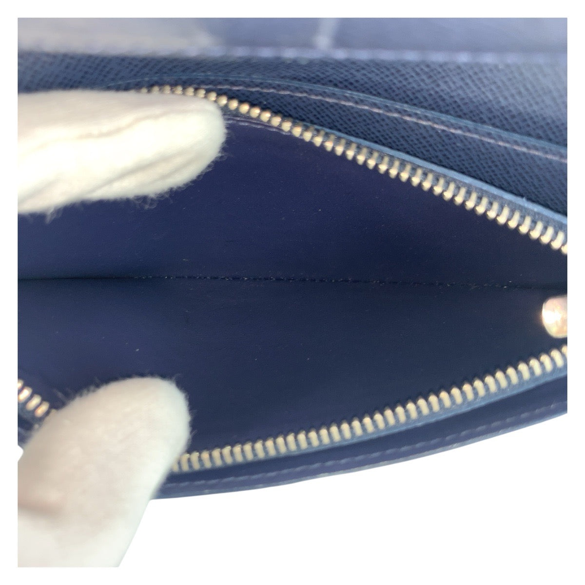 19227
LOUIS VUITTON ルイヴィトン タイガ ポルトフォイユ ブラザ ブルーマリーヌ ネイビー シルバー金具 レザー M30502 長財布 ロングウォレット メンズ A31