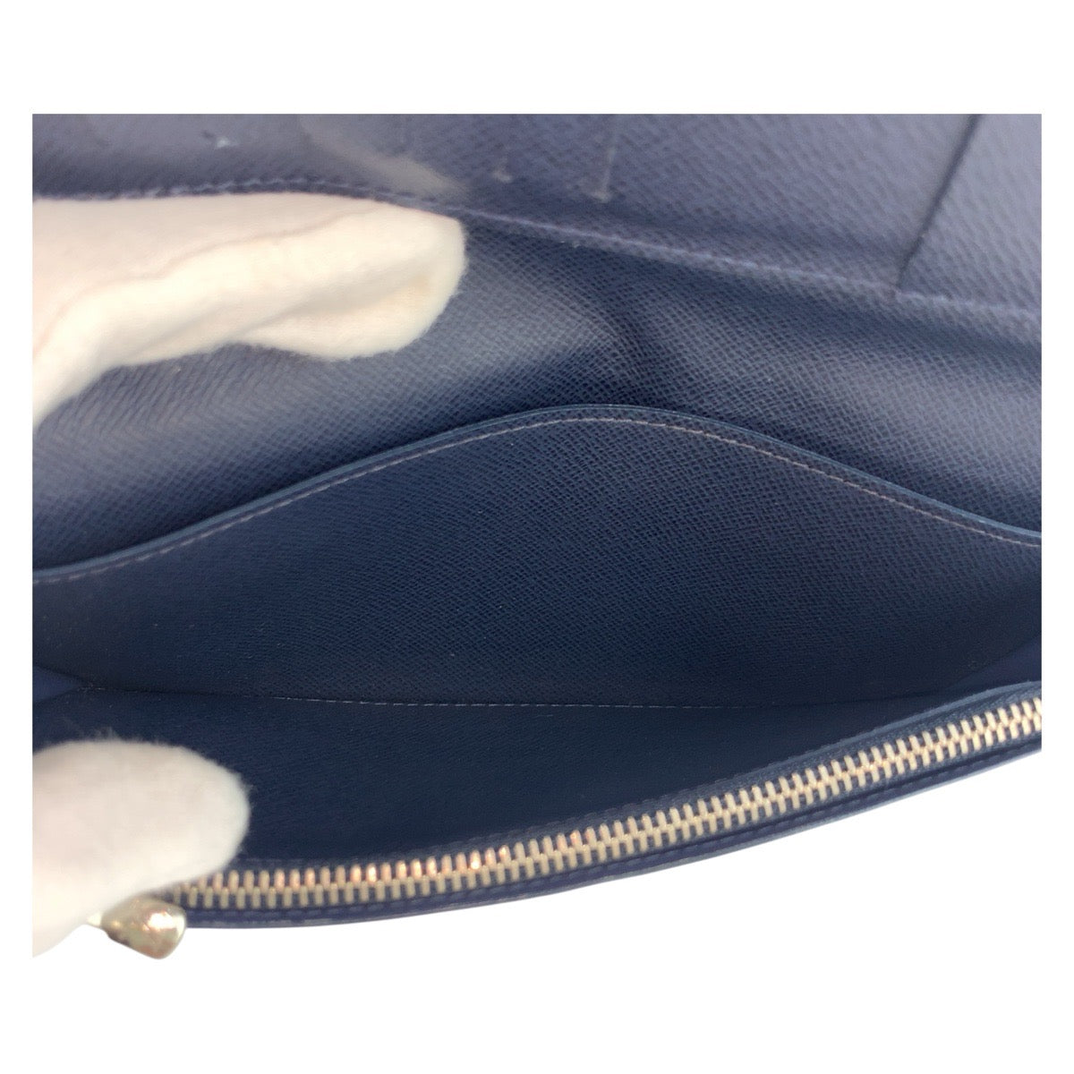 19227
LOUIS VUITTON ルイヴィトン タイガ ポルトフォイユ ブラザ ブルーマリーヌ ネイビー シルバー金具 レザー M30502 長財布 ロングウォレット メンズ A31