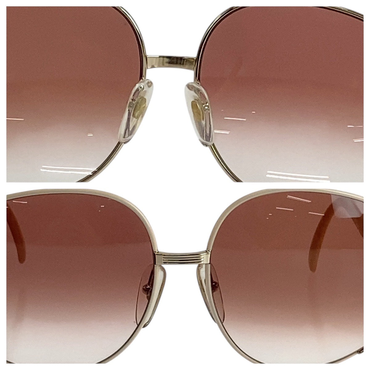 19239
Dior ディオール ヴィンテージ ピンク ゴールド金具 プラスチック / メタル 2250 45 63□17 120 サングラス ボストン レディース AB13