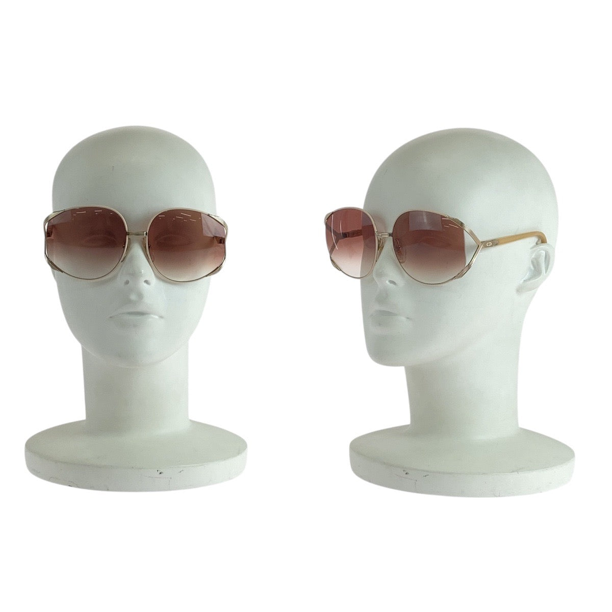 19239
Dior ディオール ヴィンテージ ピンク ゴールド金具 プラスチック / メタル 2250 45 63□17 120 サングラス ボストン レディース AB13