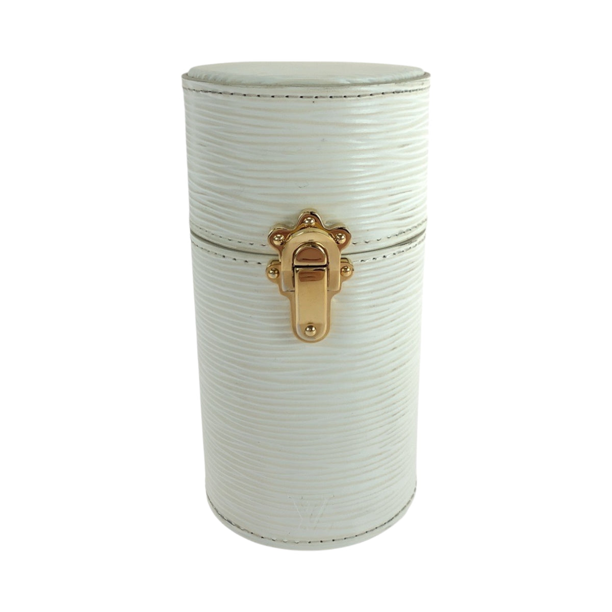 19244
LOUIS VUITTON ルイヴィトン エピ トラベルケース 100ML ホワイト ゴールド金具 エピレザー LS0151 香水ケース フレグランスケース  レディース ABP27