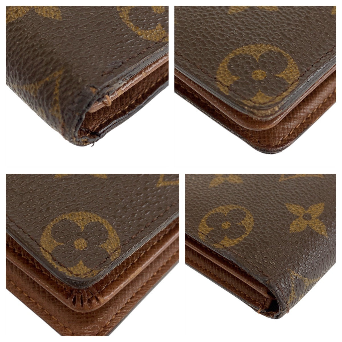 19250
LOUIS VUITTON ルイヴィトン モノグラム ポルトフォイユ・フロリン ブラウン 茶 ゴールド金具 PVC M60026 折財布 コンパクトウォレット レディース AB13