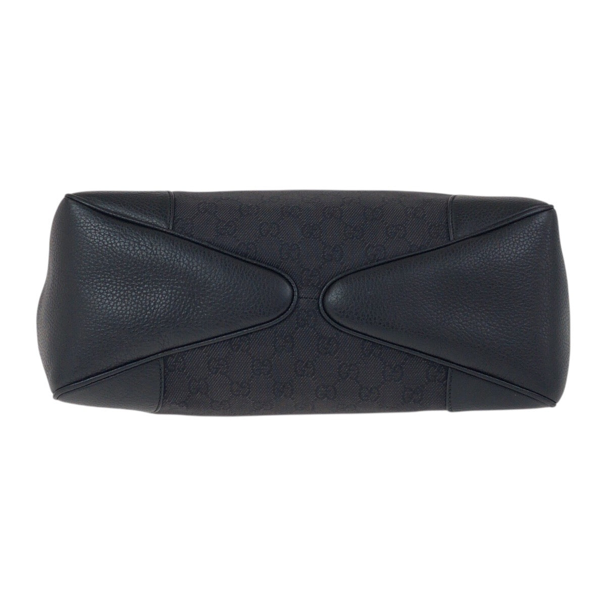19266
GUCCI グッチ ブラック 黒 ゴールド金具 GGキャンバス / レザー 257268 ショルダーバッグ ハンドバッグ レディース ABP48