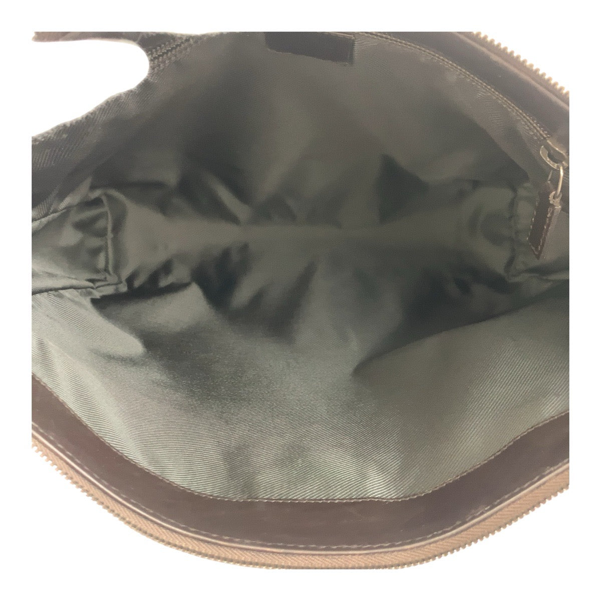 19268
GUCCI グッチ ベージュ ブラウン シルバー金具 GGスプリームキャンバス 110054 ショルダーバッグ メッセンジャーバッグ メンズ AB34