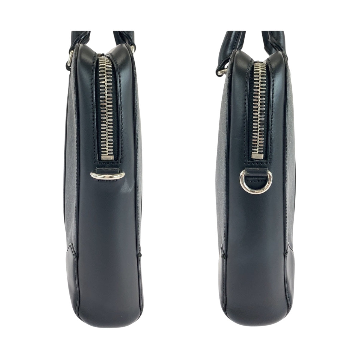 19272
GUCCI グッチ ブラック 黒 シルバー金具 GGスプリームキャンバス 474135 ビジネスバッグ ハンドバッグ  メンズ AB55