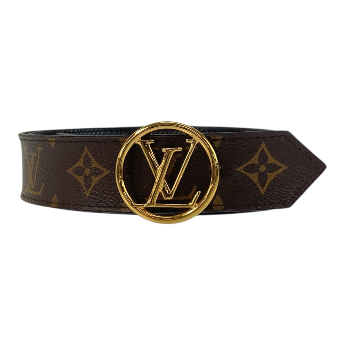 19273
LOUIS VUITTON ルイヴィトン モノグラム エピ サンチュール LVサークル 80cm/32インチ ブラウン ブラック PVC / レザー M9935 ベルト リバーシブル  メンズ AB29