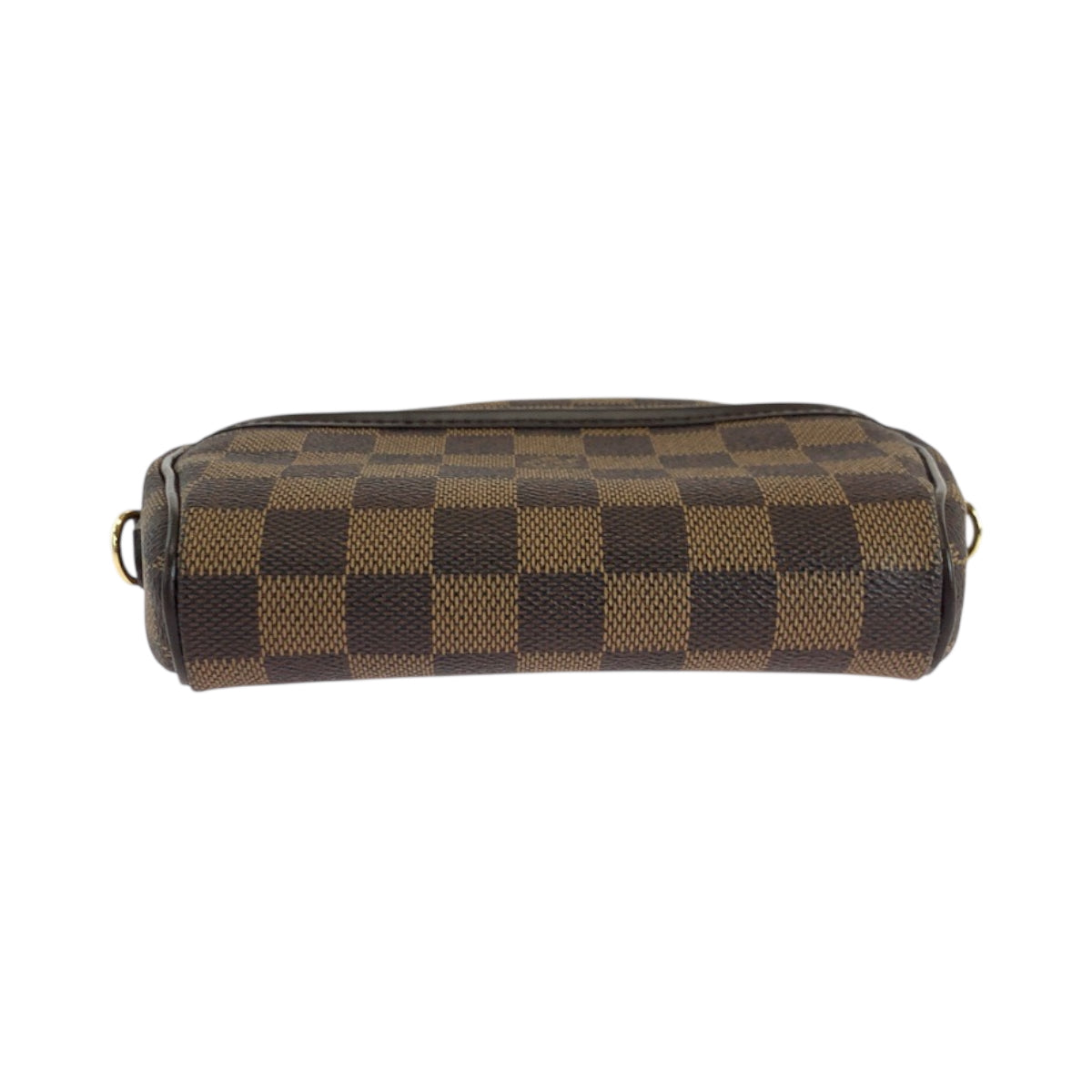 19278
LOUIS VUITTON ルイヴィトン ダミエ エベヌ ポシェット イパネマ サイズXS ブラウン ゴールド金具 PVC N51296 ウエストバッグ レディース A48