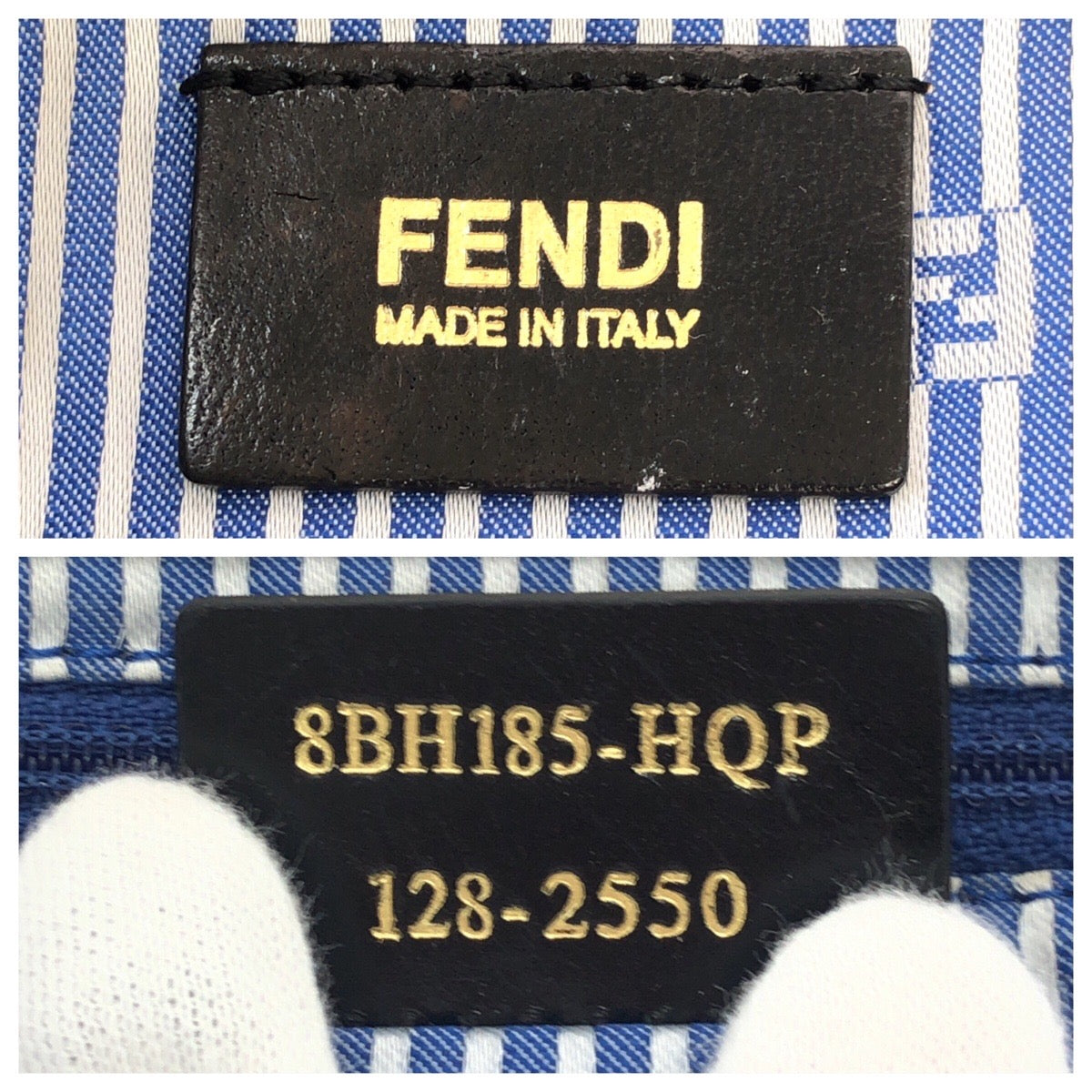 19279
FENDI フェンディ ズッカ ホワイト マルチカラー レザー 88H185 HQP トートバッグ ショルダーバッグ レディース AB52
