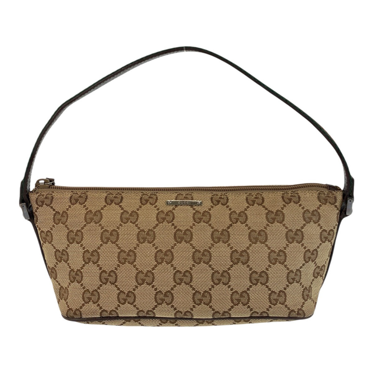 19280
GUCCI グッチ シェリーライン ベージュ シルバー金具 GGキャンバス 141809 ハンドバッグ アクセサリーポーチ レディース ABP41