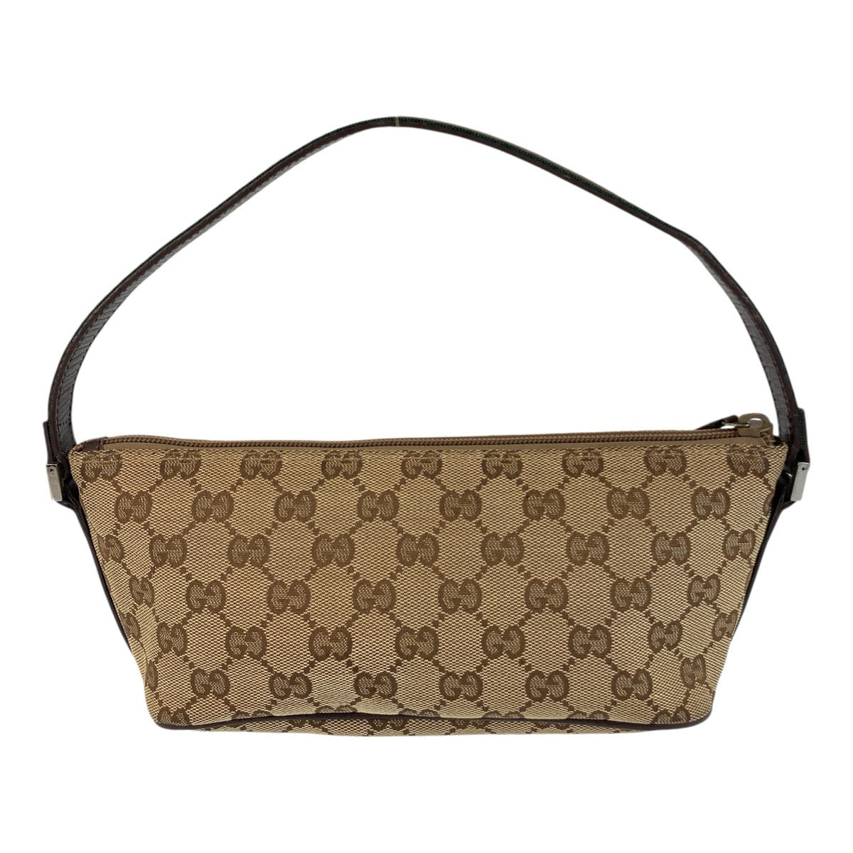 19280
GUCCI グッチ シェリーライン ベージュ シルバー金具 GGキャンバス 141809 ハンドバッグ アクセサリーポーチ レディース ABP41