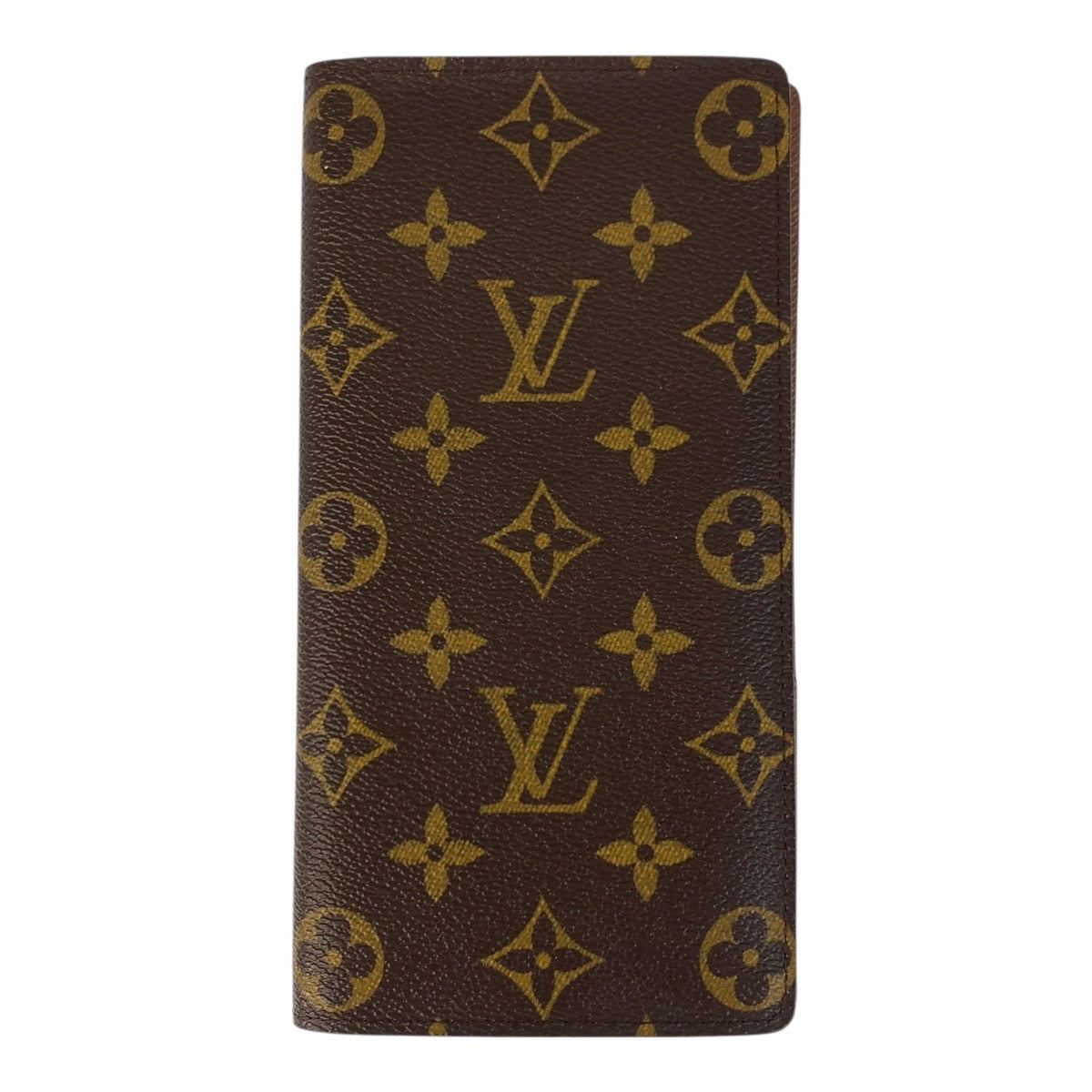 19283
LOUIS VUITTON ルイヴィトン モノグラム ポルトフォイユ ブラザ ブラウン ゴールド金具 PVC M66540 長財布 ロングウォレット メンズ A36