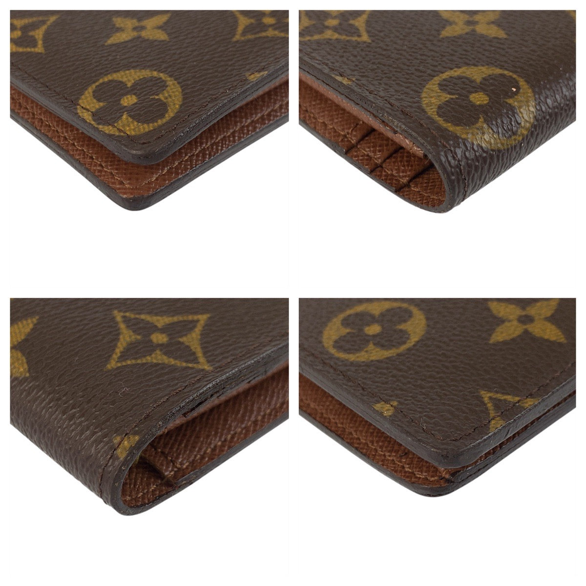 19283
LOUIS VUITTON ルイヴィトン モノグラム ポルトフォイユ ブラザ ブラウン ゴールド金具 PVC M66540 長財布 ロングウォレット メンズ A36