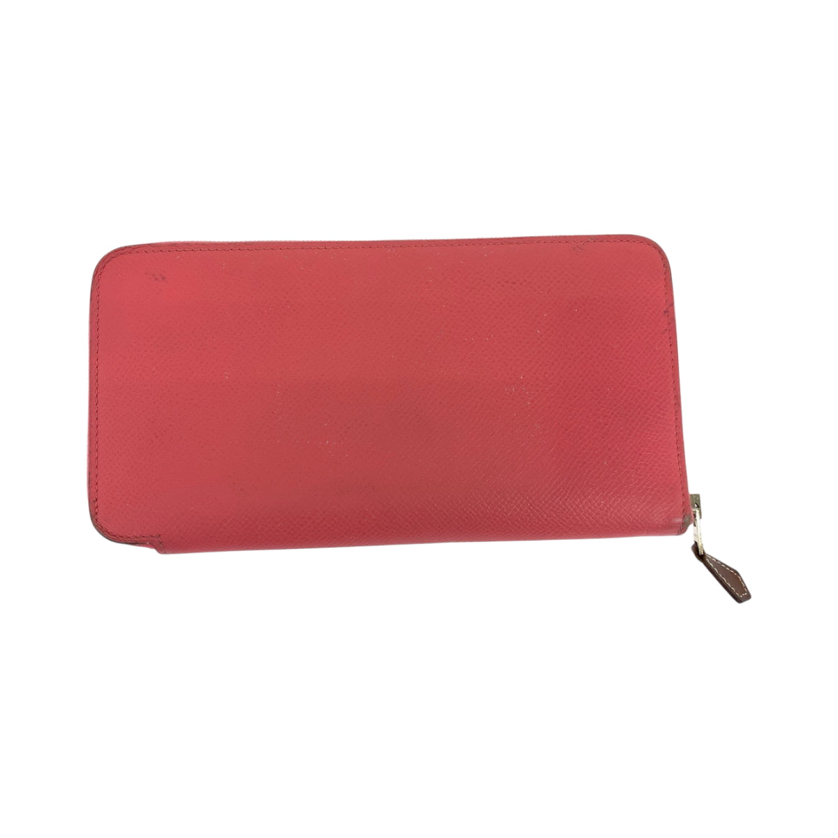 19290
HERMES エルメス アザップロング シルクイン ピンク ブラウン シルバー金具 ヴォーエプソン 長財布 ラウンドファスナー X刻印  レディース AB36