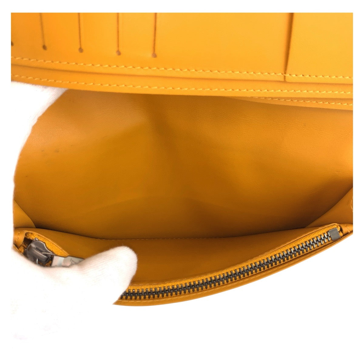 19291
LOUIS VUITTON ルイヴィトン ダミエ アンフィニ ポルトフォイユ ブラザ ソラール イエロー シルバー金具 レザー N63146 長財布 ロングウォレット メンズ ABP25