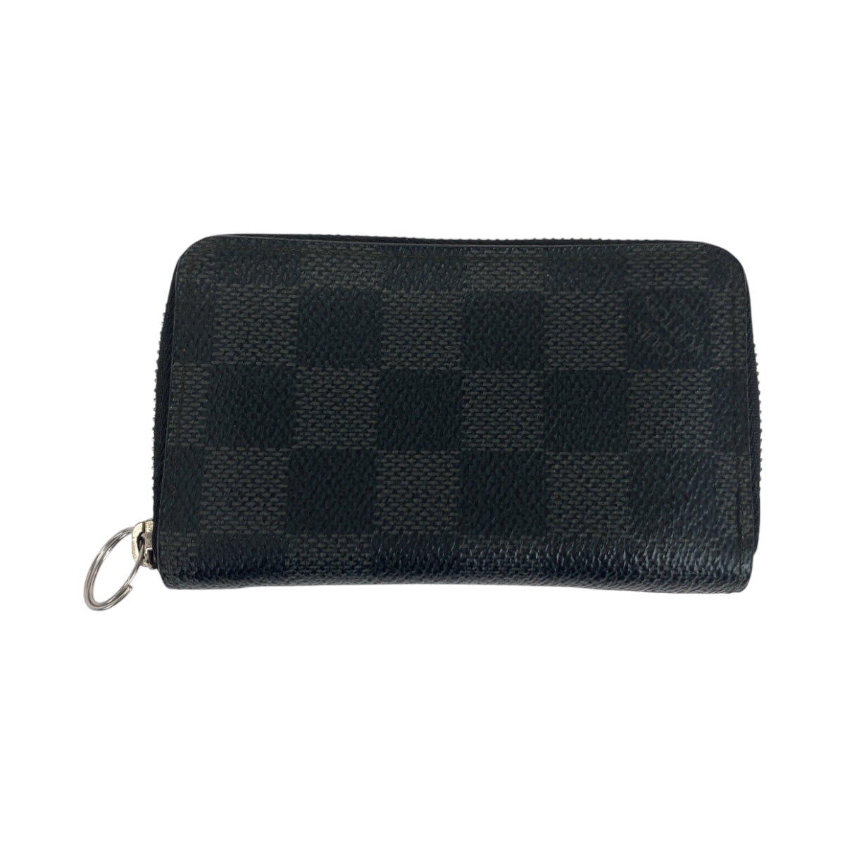 19298
LOUIS VUITTON ルイヴィトン ダミエ グラフィット ジッピーコインパース ブラック グレー シルバー金具 PVC N63076 コインケース コンパクトウォレット  メンズ AB11