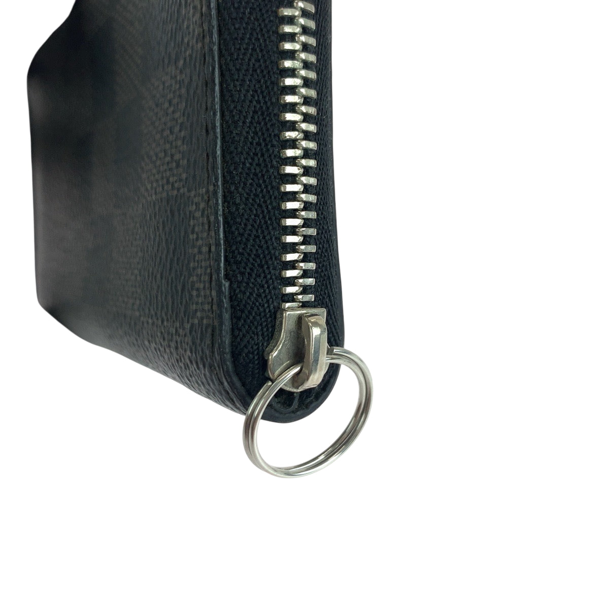 19298
LOUIS VUITTON ルイヴィトン ダミエ グラフィット ジッピーコインパース ブラック グレー シルバー金具 PVC N63076 コインケース コンパクトウォレット  メンズ AB11