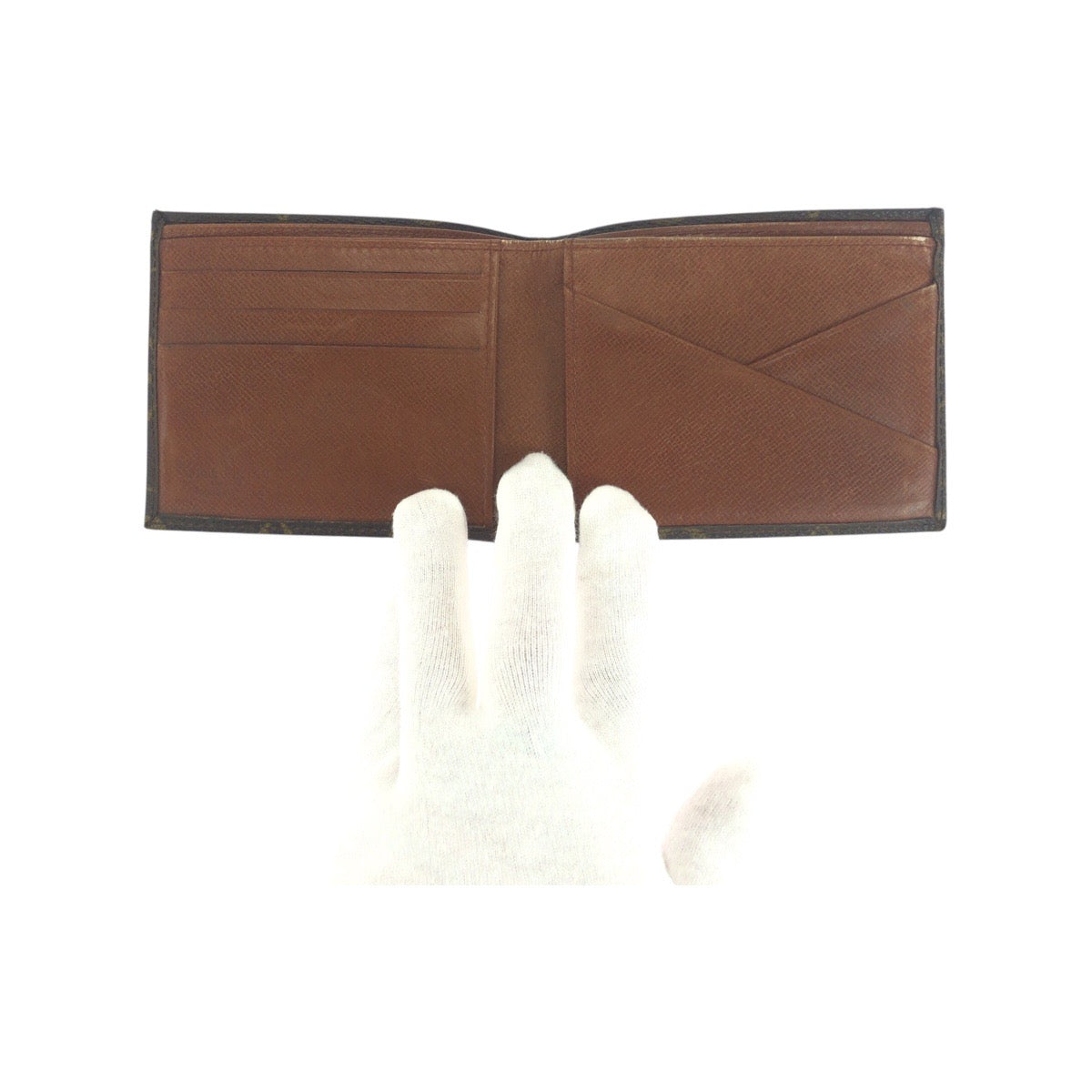 19299
LOUIS VUITTON ルイヴィトン モノグラム ポルトフォイユ ミュルティプル ブラウン 茶 PVC 折り財布 コンパクトウォレット メンズ AB6