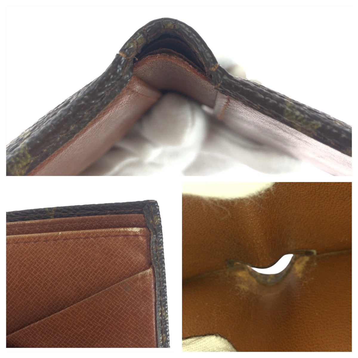 19299
LOUIS VUITTON ルイヴィトン モノグラム ポルトフォイユ ミュルティプル ブラウン 茶 PVC 折り財布 コンパクトウォレット メンズ AB6