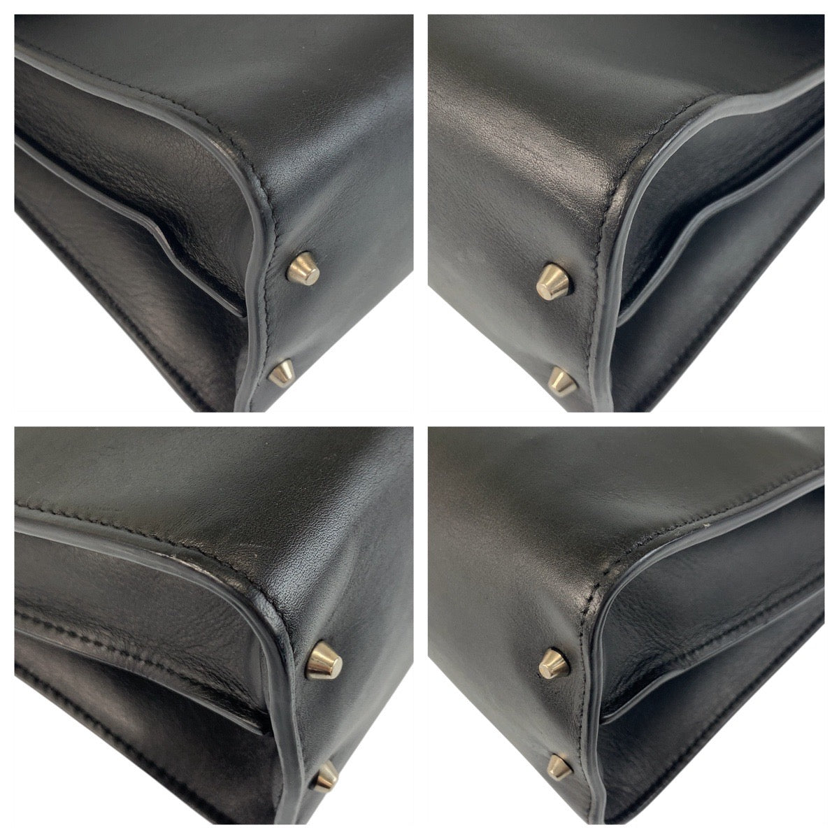 19308
GUCCI グッチ インターロッキング ブラック 黒 シルバー金具 レザー 387604 チェーンショルダーバッグ ポシェット レディース ABP82