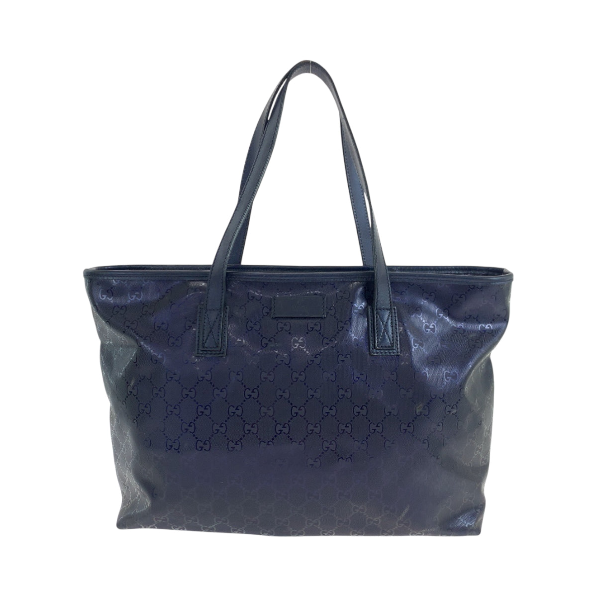 19318
GUCCI グッチ インプリメ パープル シルバー金具 PVC 21137 トートバッグ ショルダーバッグ メンズ ABP48