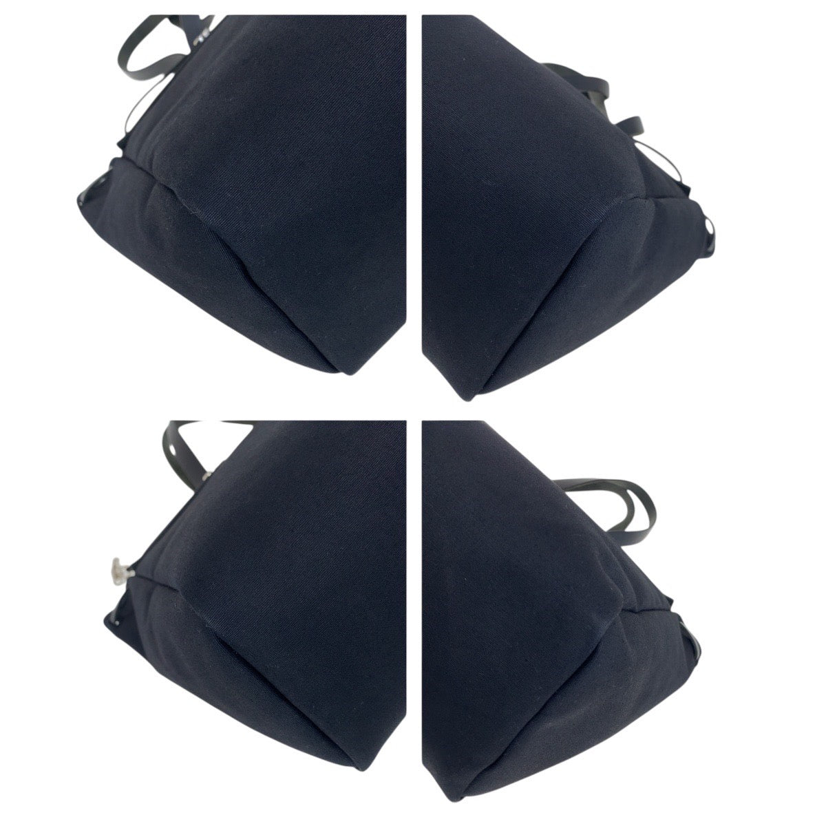 19320
HERMES エルメス エールバッグ カバスGM 替えバッグ付き ブラック 黒 シルバー金具 キャンバス / レザー トートバッグ ショルダーバッグ 男女兼用 ◻︎F刻印 レディース ABP100