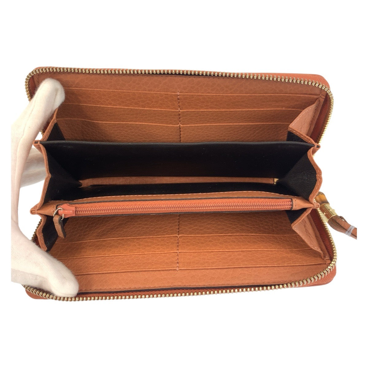 19333
GUCCI グッチ バンブー ベージュ ピンク ゴールド金具 GGキャンバス / レザー 224253 長財布 ロングウォレット レディース ABP14
