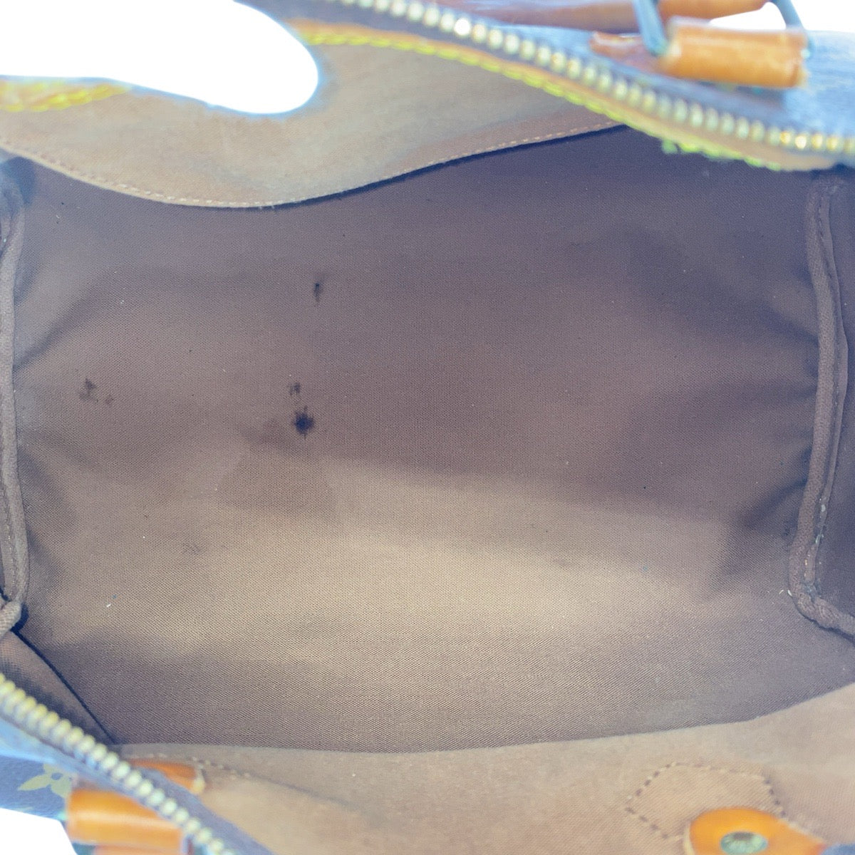 19334
LOUIS VUITTON ルイヴィトン モノグラム スピーディー35 ブラウン ゴールド金具 PVC M41524 ハンドバッグ ボストンバッグ レディース AB54