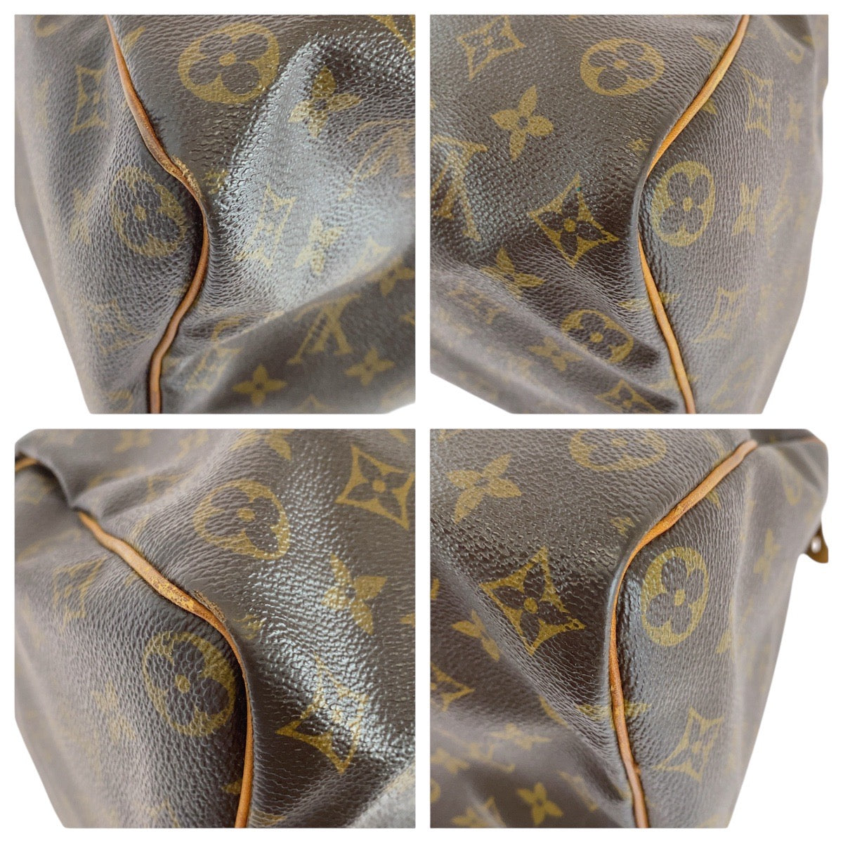 19334
LOUIS VUITTON ルイヴィトン モノグラム スピーディー35 ブラウン ゴールド金具 PVC M41524 ハンドバッグ ボストンバッグ レディース AB54